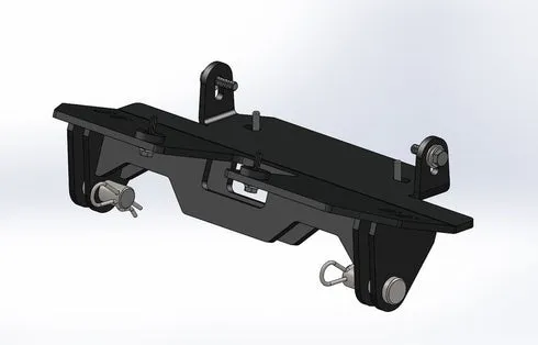 2866 Plow UTV Mount