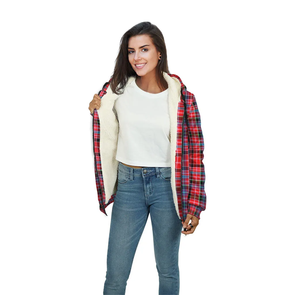 Aberdeen District Tartan Sherpa Hoodie