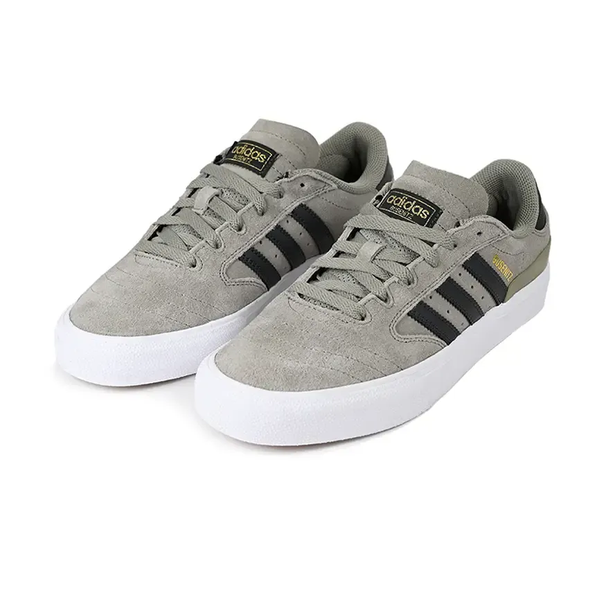 adidas Busenitz Vulc II Silver Pebble/Carbon