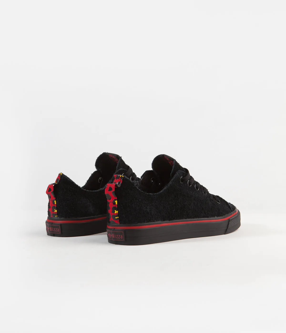 Adidas Nizza RF 'Na-Kel' Shoes - Core Black / Scarlet / White