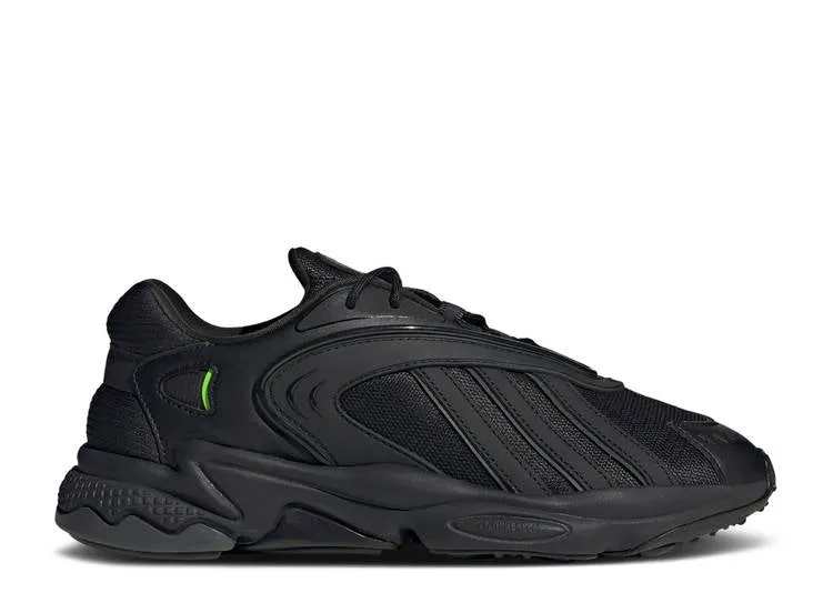 Adidas OZTRAL 'BLACK SOLAR GREEN' sneakers, black