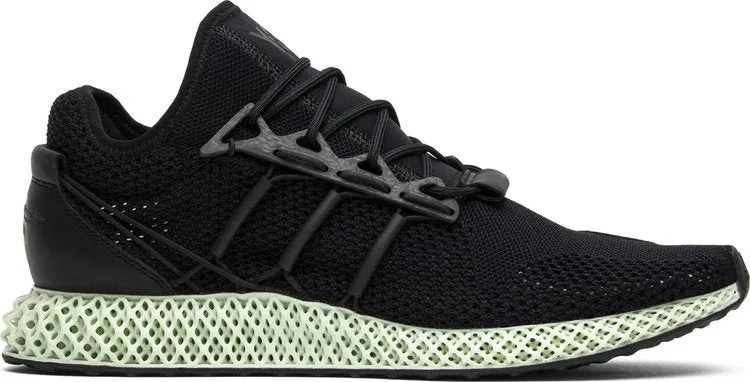 Adidas Y-3 Runner 4D II 'Core Black' sneakers, black