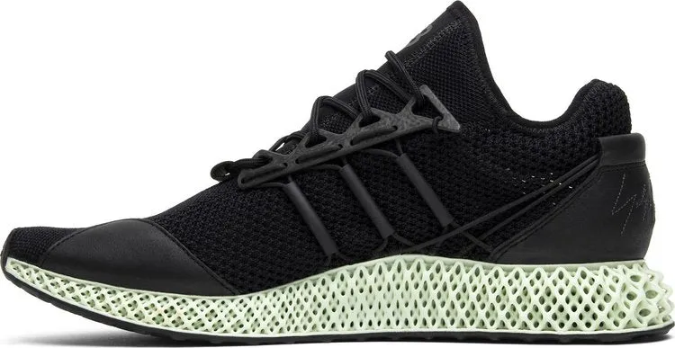 Adidas Y-3 Runner 4D II 'Core Black' sneakers, black