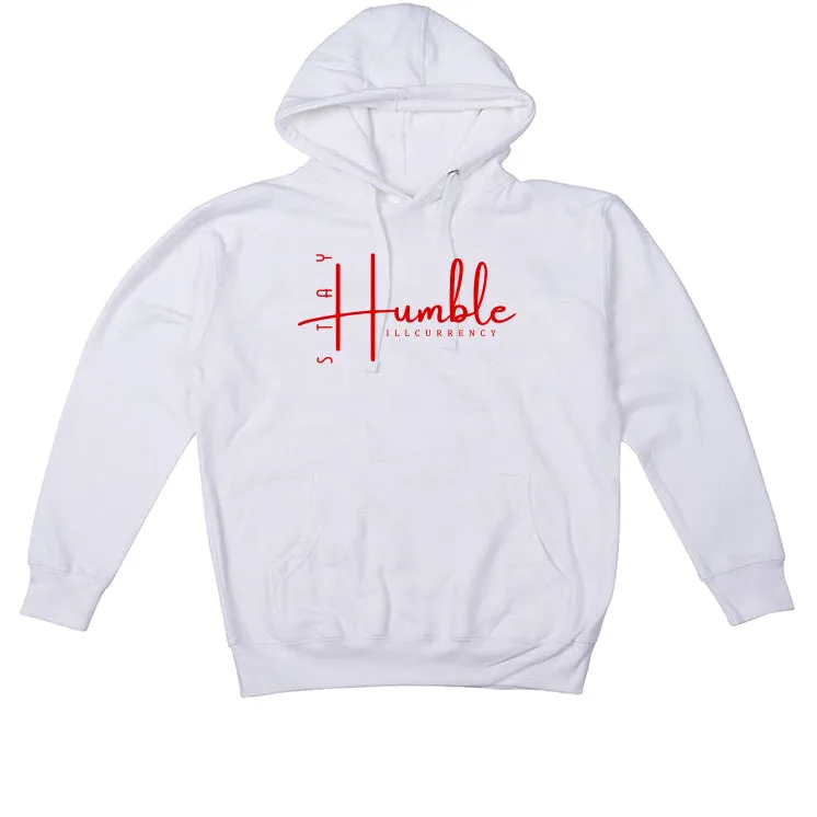 Air Jordan 11 “Cherry” White T-Shirt (Stay Humble)