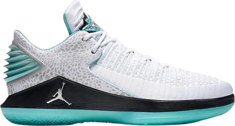 Air Jordan 32 Low Guo Ailun PE, turquoise