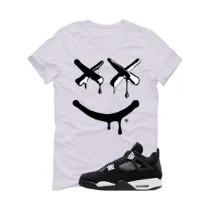 Air Jordan 4 White Thunder White T-Shirt (Happy Drip)| illcurrency