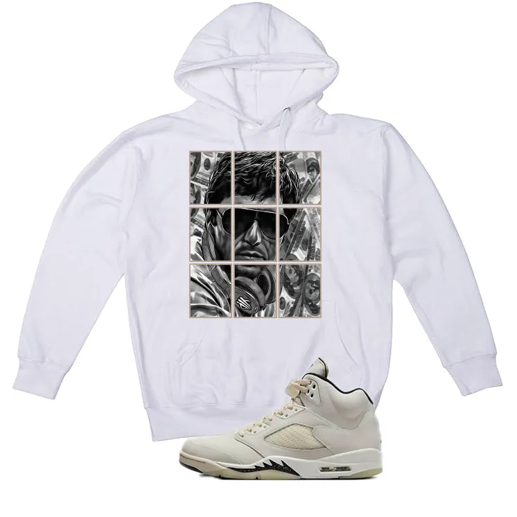 Air Jordan 5 SE “Sail” | illcurrency White T-Shirt (PACINO)