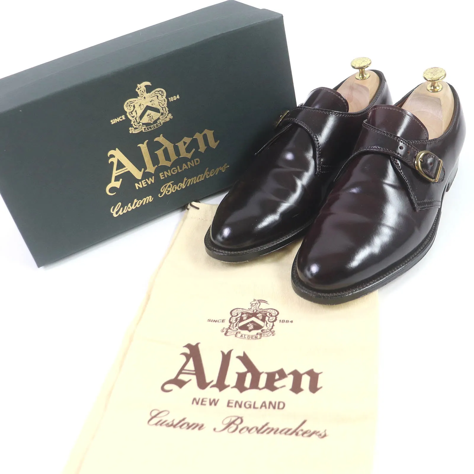 ALDEN 954 Aberdeen Cordovan Leather Shoes