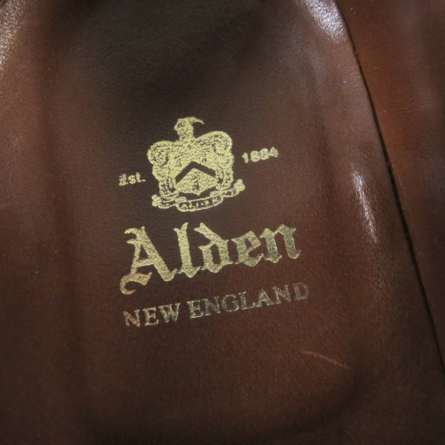 ALDEN 954 Aberdeen Cordovan Leather Shoes