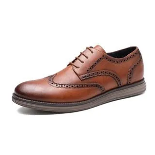 Angelo Ricci™ Genuine Leather Handmade Business Dress Shoes