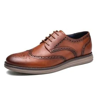 Angelo Ricci™ Genuine Leather Handmade Business Dress Shoes