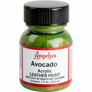 Angelus Acrylic Paint Avocado #170 29Ml Use On Leather, Vinyl Or Fabric