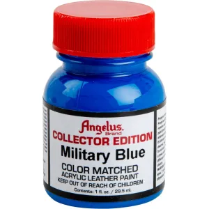 Angelus Collectors Edition Acrylic Paint Military Blue 324 29Ml For Leather, Vinyl, Fabric