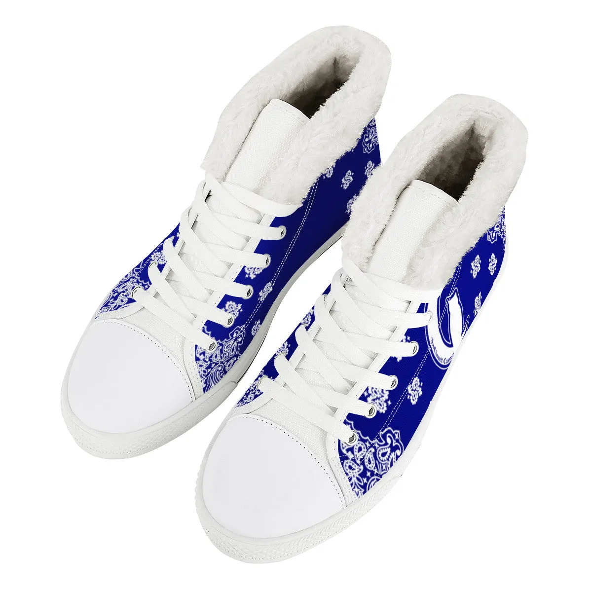 BANDANA Cs'UP WINTER CANVAS SHOES