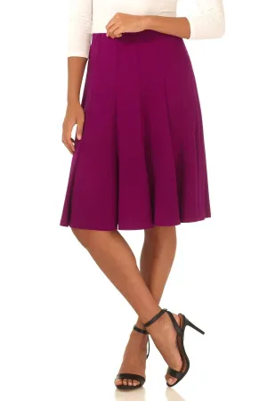 Bell Shaped Long Skirt with Flippy Flare