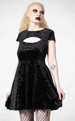 Blasphemia Keyhole Skater Dress