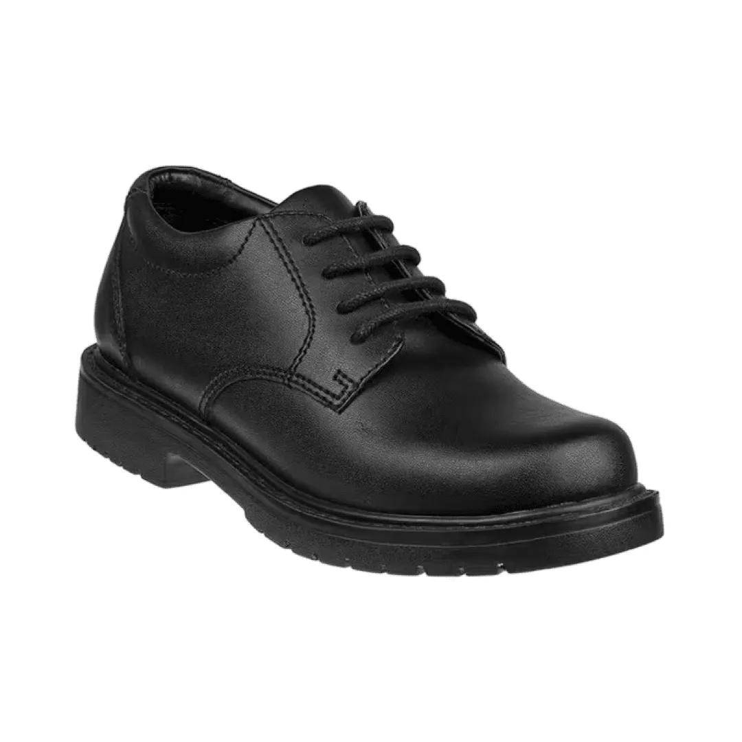 Boy's Black Scholar Shoe -  Sizes 12.5 - 3