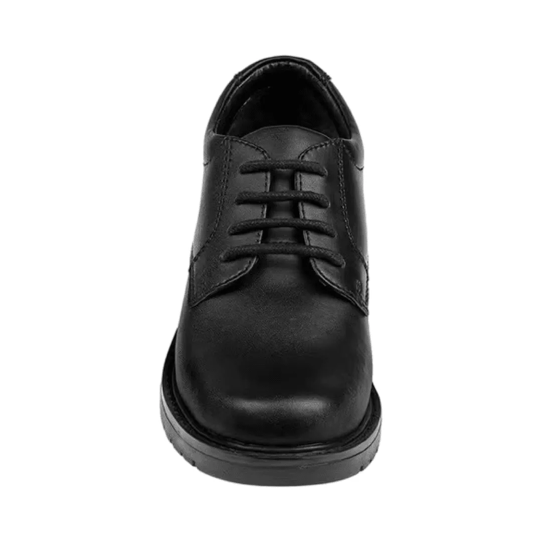 Boy's Black Scholar Shoe -  Sizes 3.5 - 7