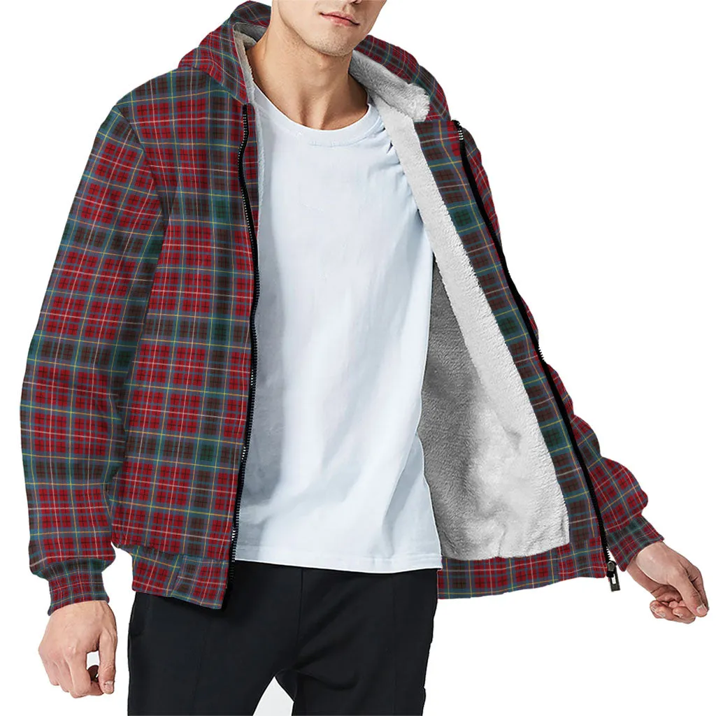 British Columbia Province Canada Tartan Sherpa Hoodie