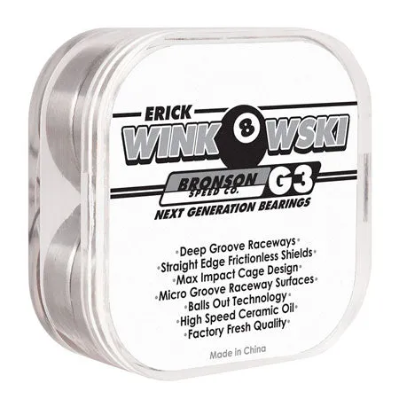 Bronson Speed Co. Erick Winkowski Pro G3 Bearings