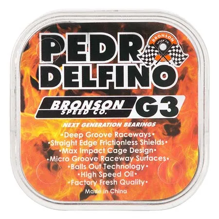 Bronson Speed Co. Pedro Delfino Pro G3 Bearings