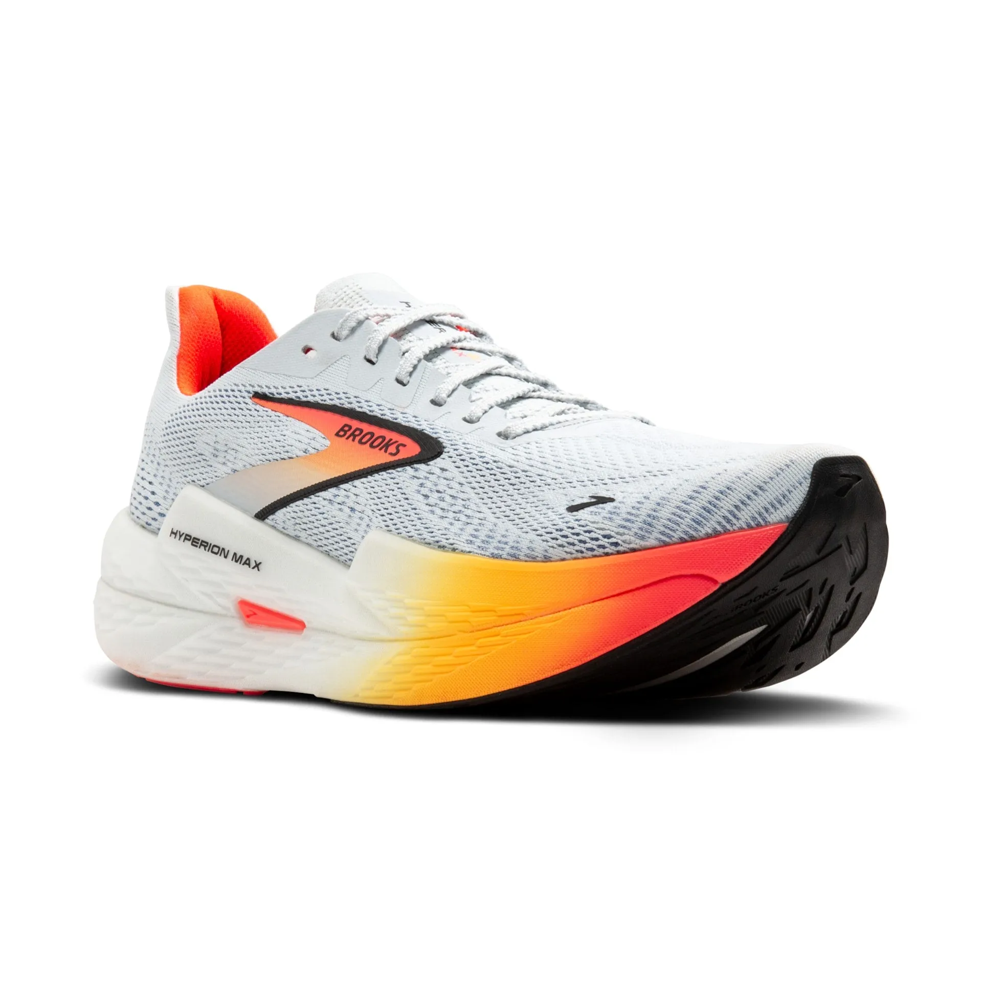 Brooks Mens Hyperion Max 2- Illusion/Coral/Black (1104341D443)