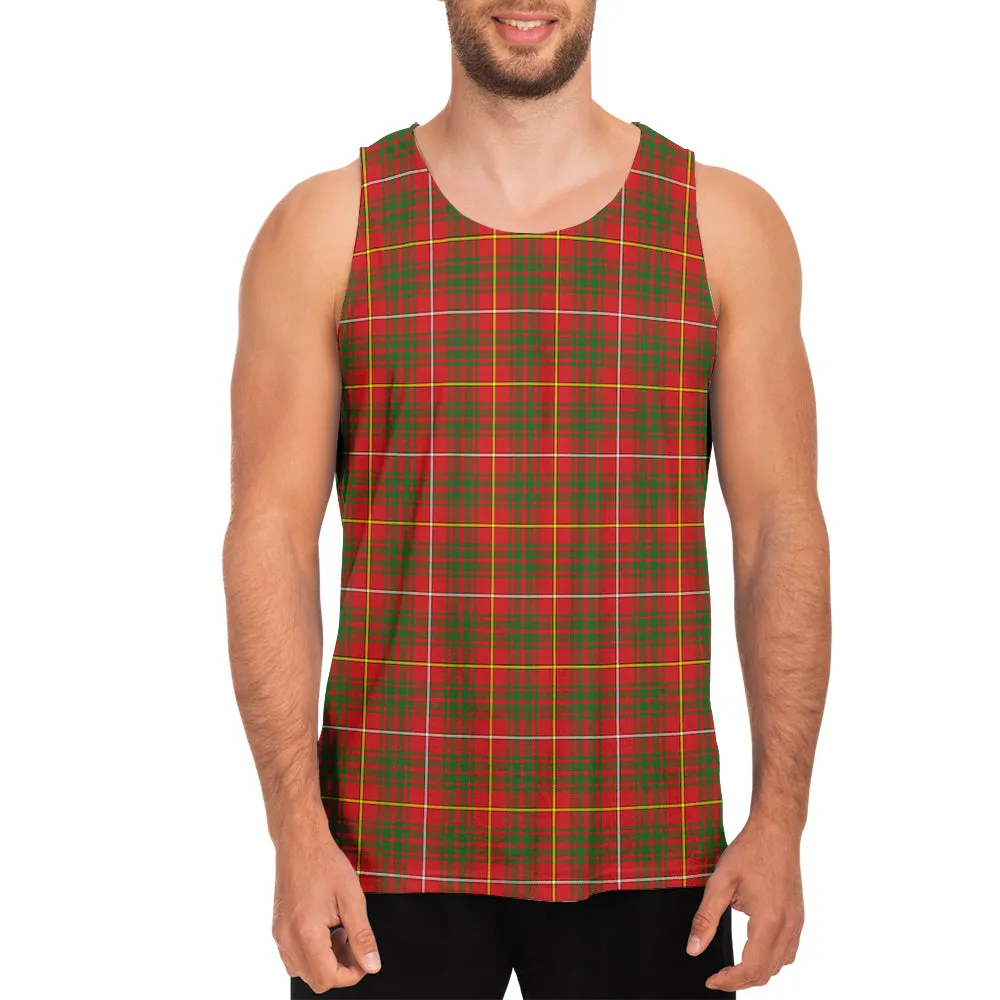 Bruce Modern Tartan Mens Tank Top