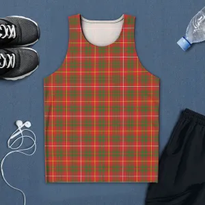 Bruce Modern Tartan Mens Tank Top