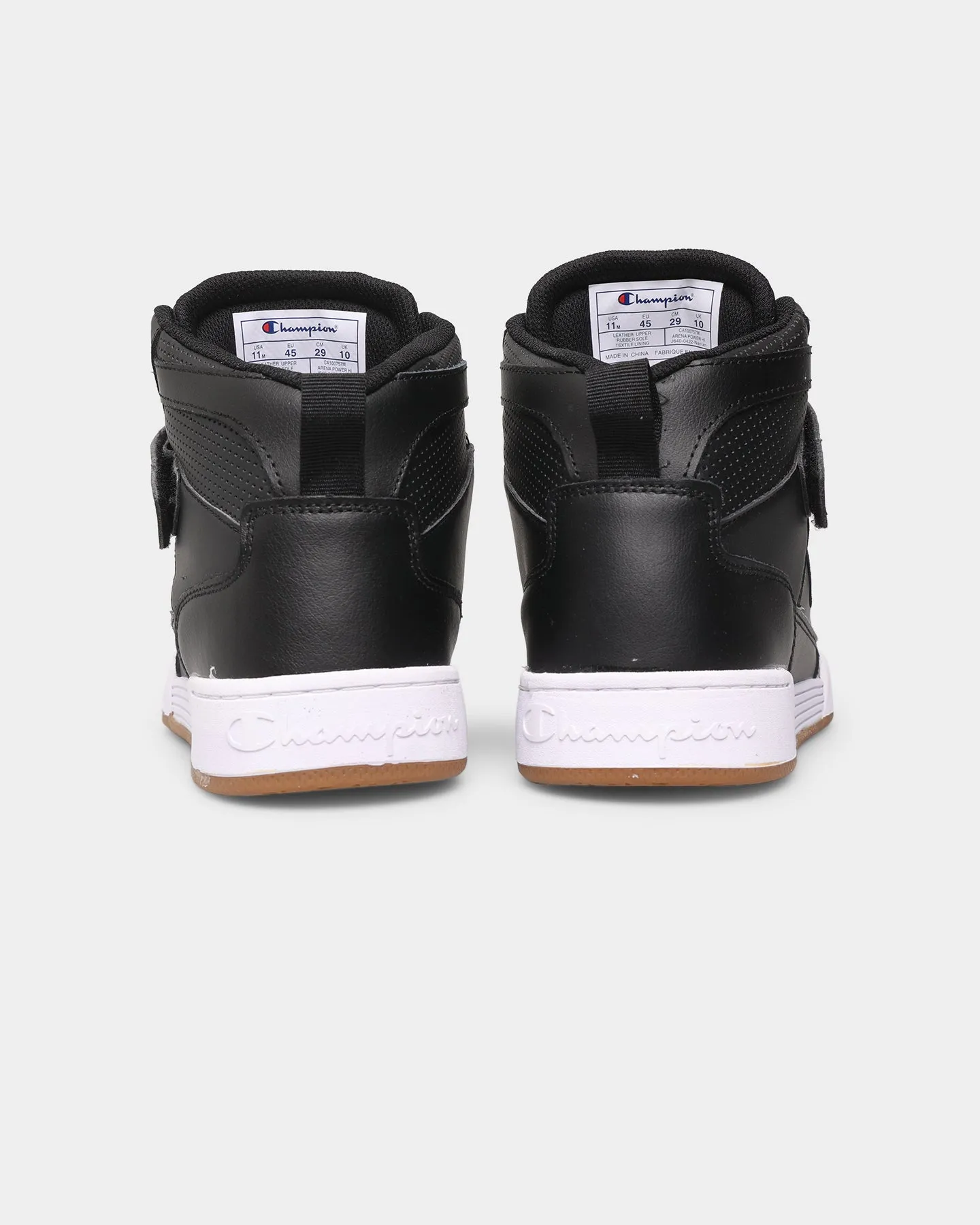 Champion Arena Power Hi-Top Sneakers Black/Gum