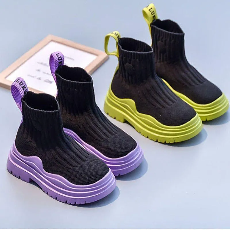 Children Casual Shoes For Girls GCCSZX52 Ankle Boots Kids Sneakers