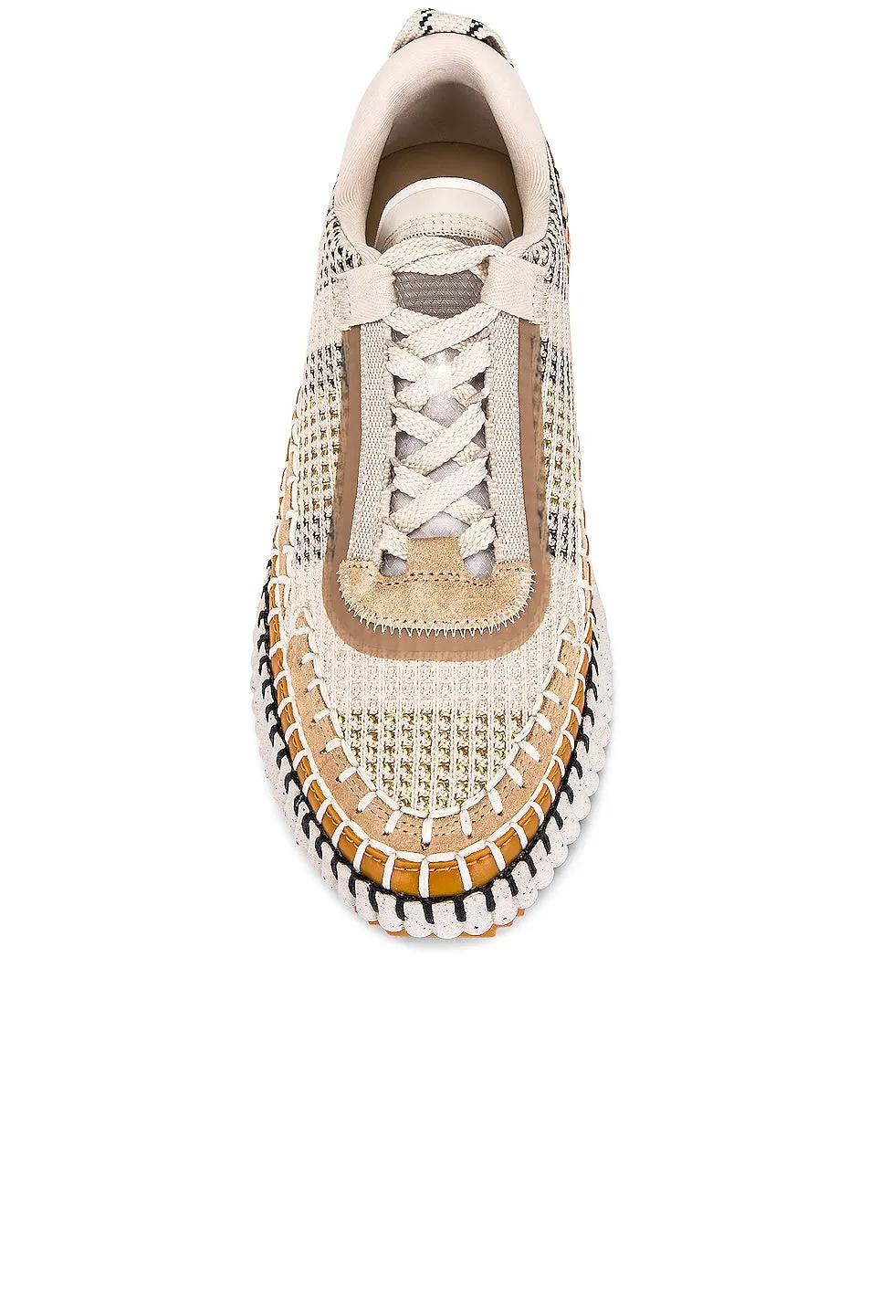 Chloe Nama Low Tops in Biscotti Beige