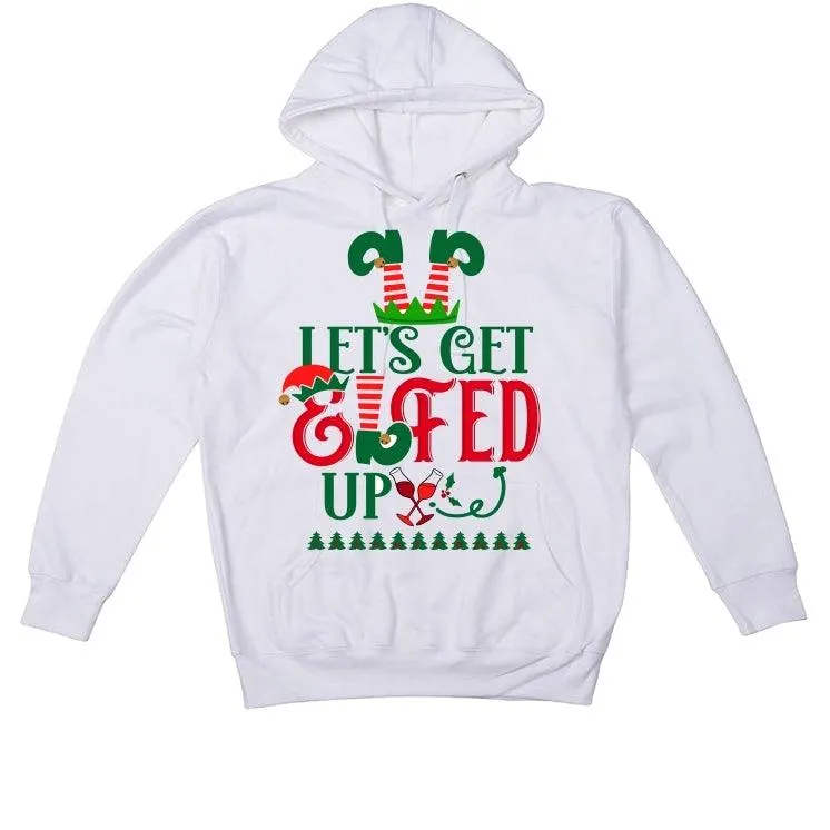 CHRISTMAS UGLY SWEATERS White T-Shirt (Elfed Up)