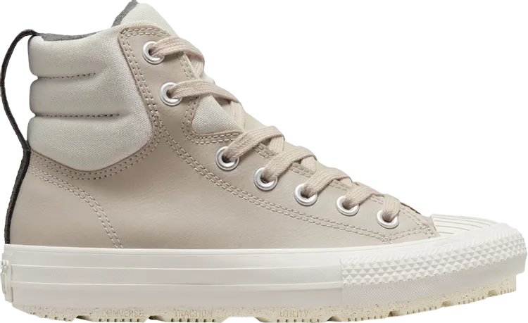 Converse Chuck Taylor All Star Berkshire Boot Counter Climate High GS Papyrus Light Bone, cream