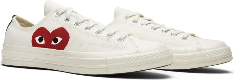 Converse Comme des Garçons x Chuck 70 Ox Play sneakers, white