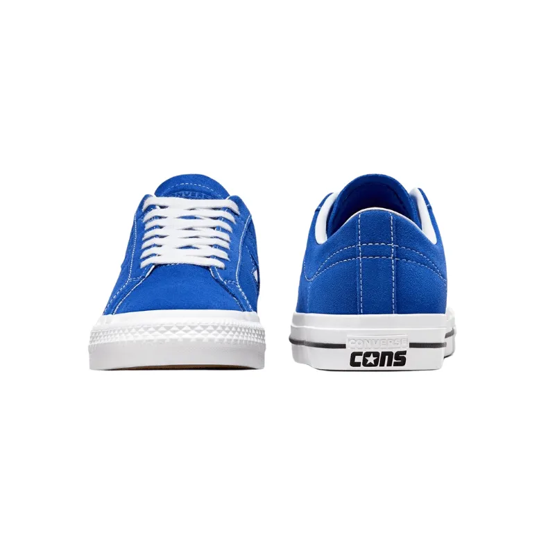 Converse Cons One Star Pro Suede Sneakers Low Top Shoes Blue - Men's