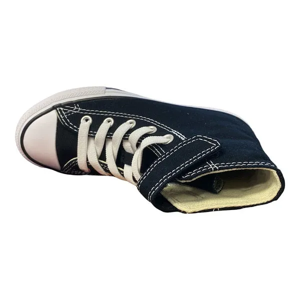 Converse scarpa sneakers da ragazzo in tela Chuck Taylor All Star Easy-On 372883C nero