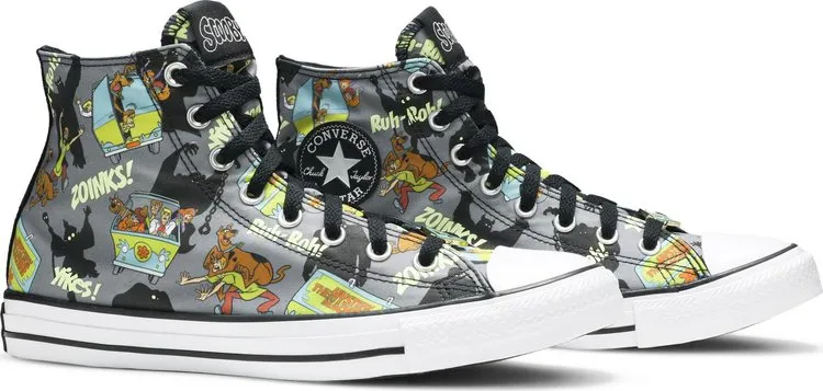 Converse Scooby-Doo x Chuck Taylor All Star High Chased By Ghosts sneakers, black