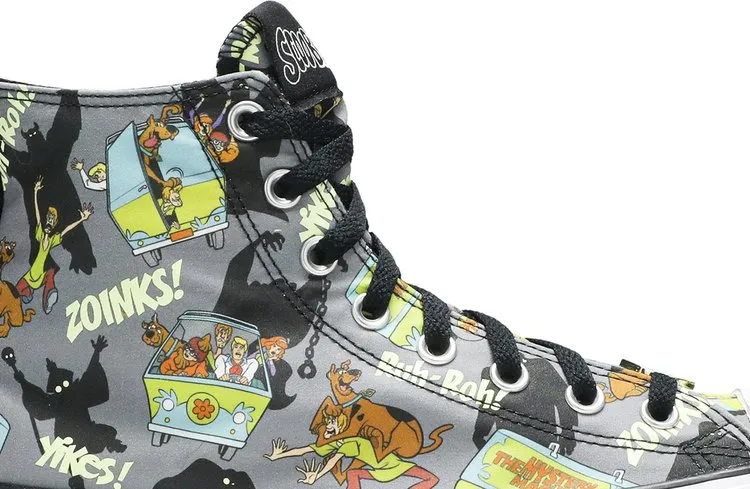 Converse Scooby-Doo x Chuck Taylor All Star High Chased By Ghosts sneakers, black