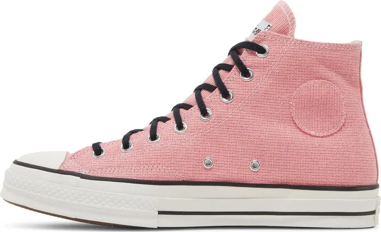 Converse Stussy x Chuck 70 High Surfman sneakers, pink