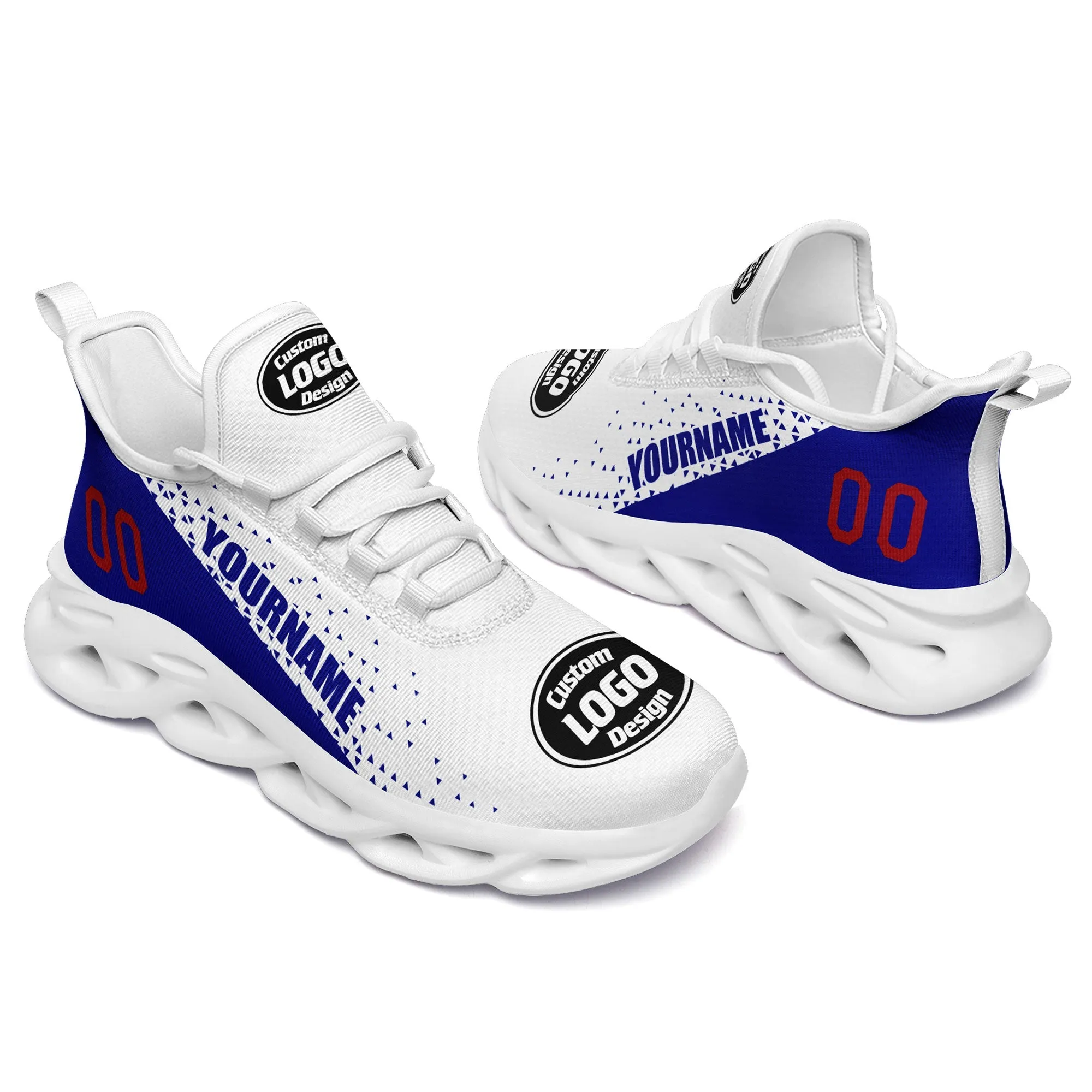 Custom Blue Jersey MaxSoul Shoes and Hat Combo Offer Personalized ZH-D0b008d-a