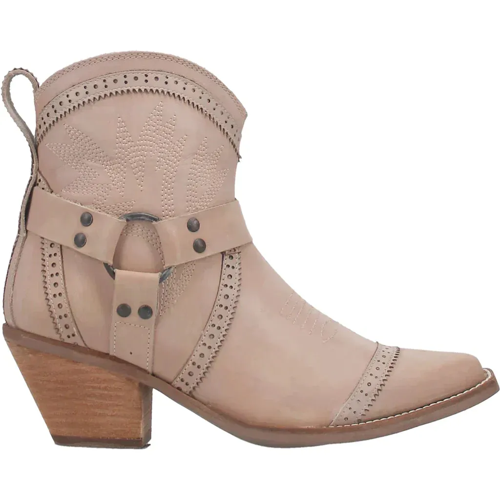 DINGO GUMMY BEAR LEATHER NATURAL BOOTIE STYLE DI747WH3