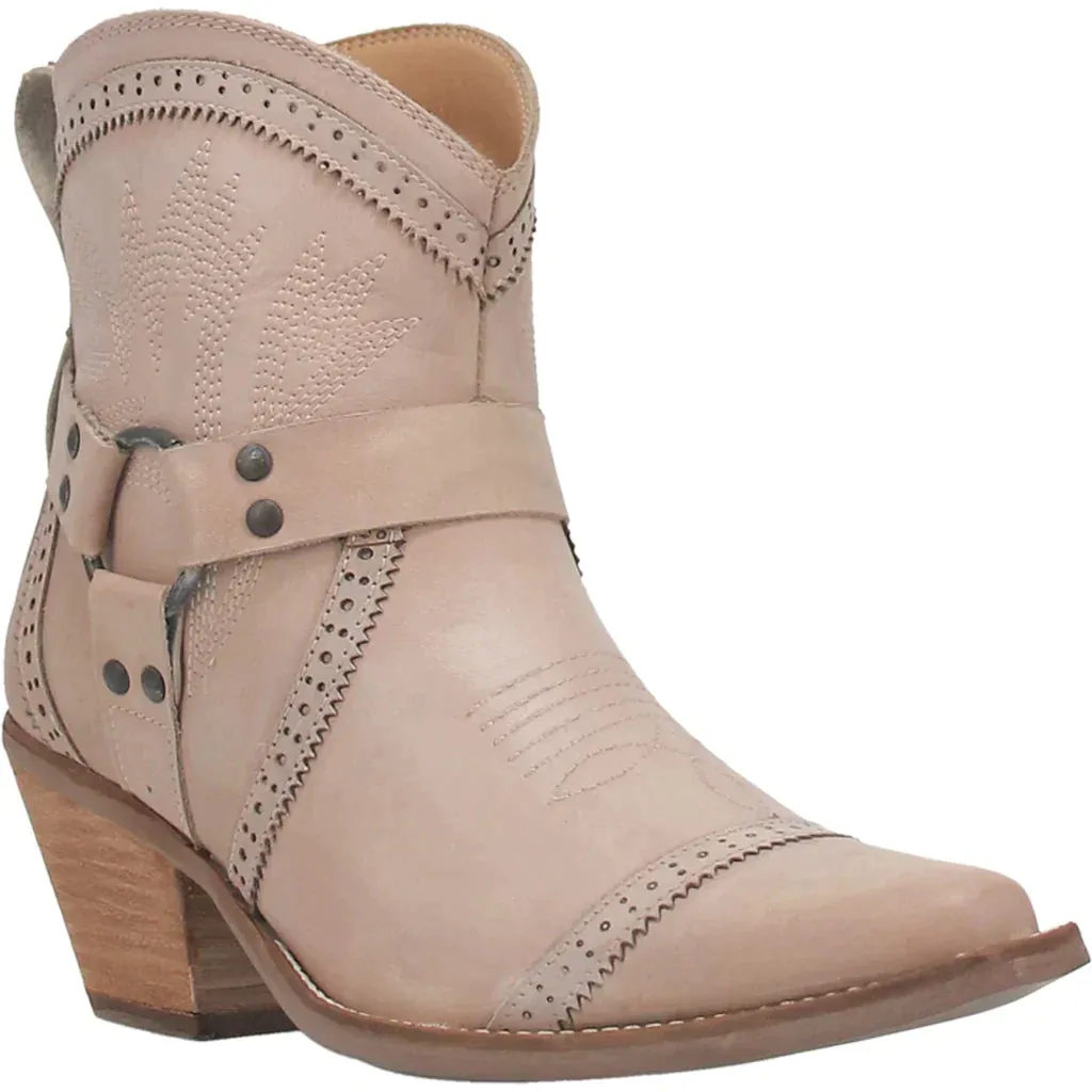 DINGO GUMMY BEAR LEATHER NATURAL BOOTIE STYLE DI747WH3