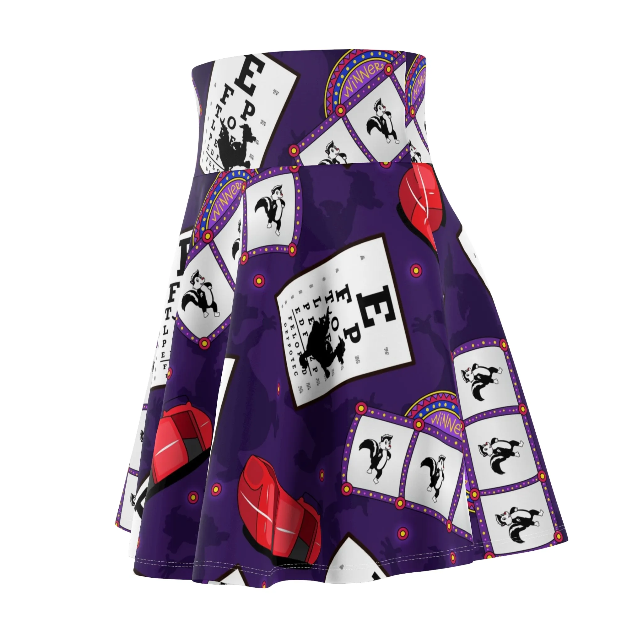 Disney Epcot Figment One Little Spark Women's Skater Skirt