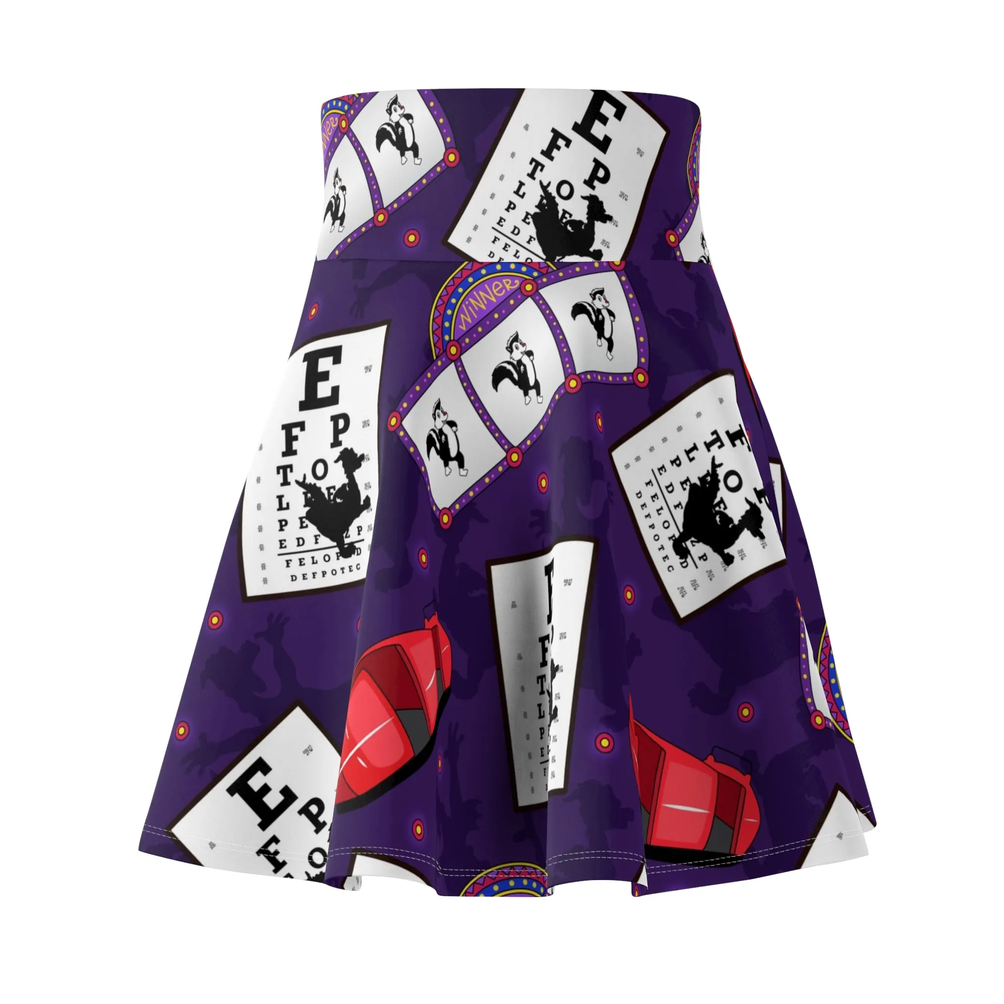 Disney Epcot Figment One Little Spark Women's Skater Skirt