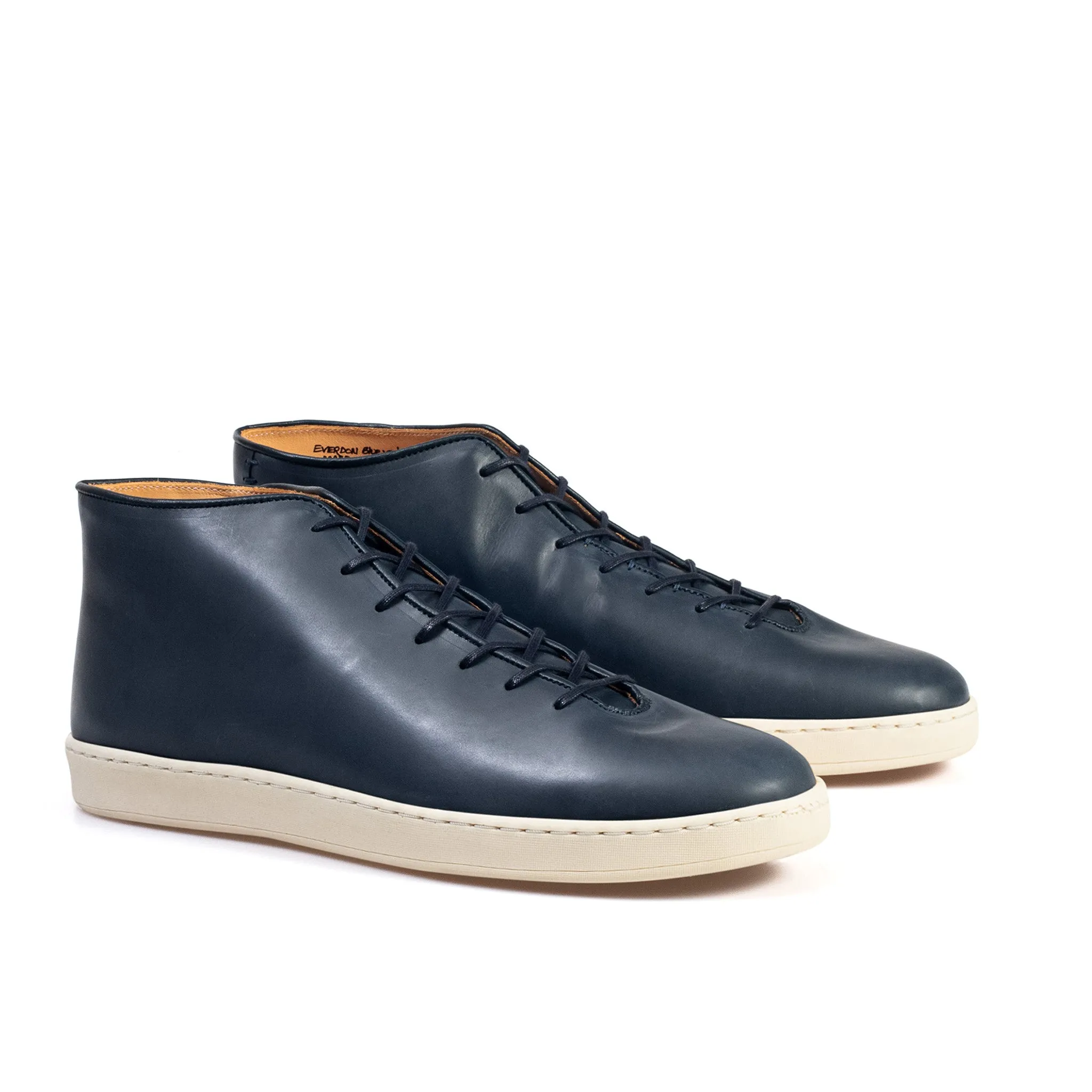 Everdon Wholecut Mid - Navy Veg Tan Calf