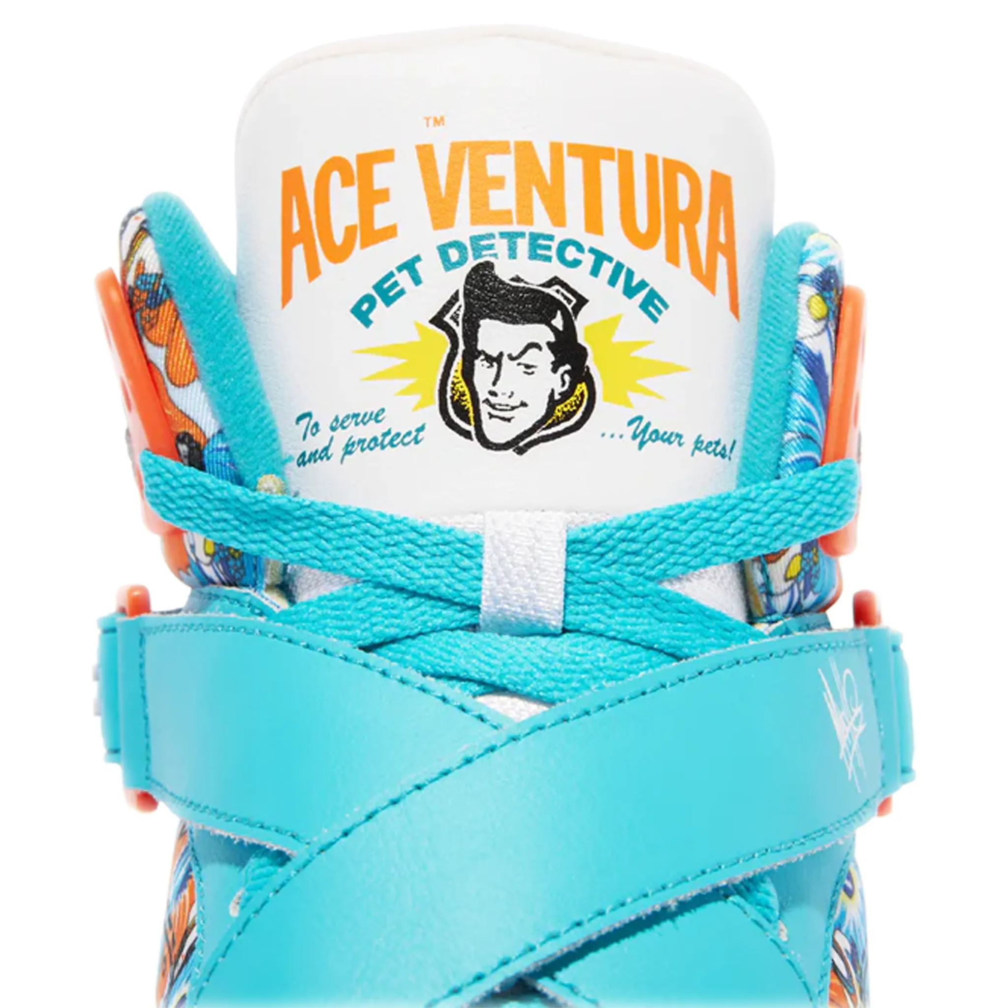 Ewing ROGUE x ACE VENTURA x MACHE - Teal/ Orange/ White