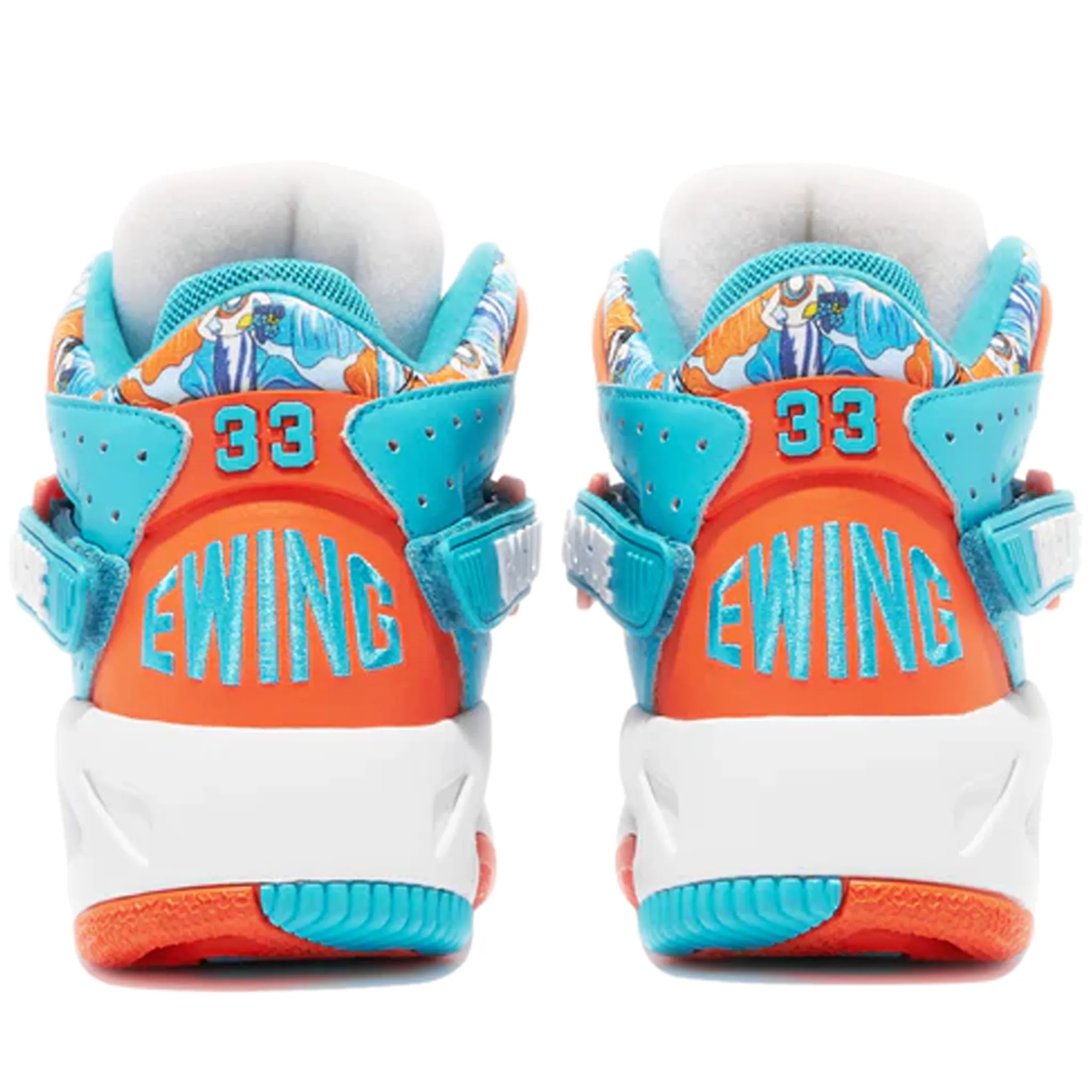 Ewing ROGUE x ACE VENTURA x MACHE - Teal/ Orange/ White