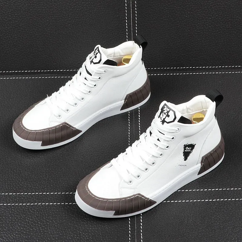 Fashion Casual High Top Leisure Men Sneakers