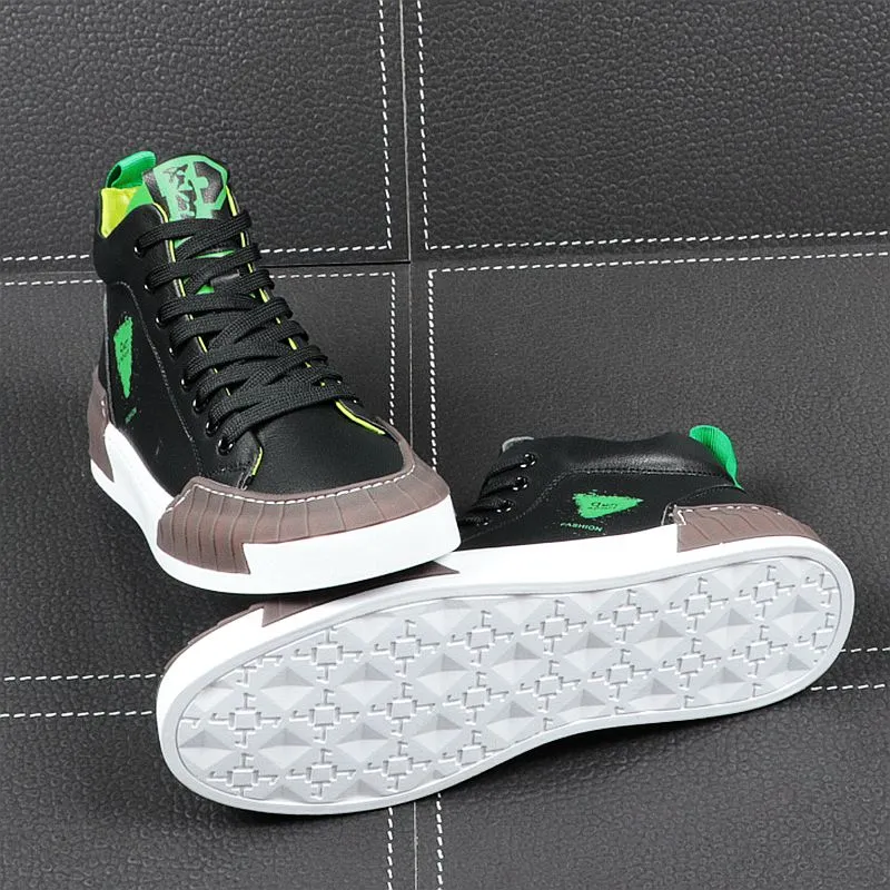 Fashion Casual High Top Leisure Men Sneakers