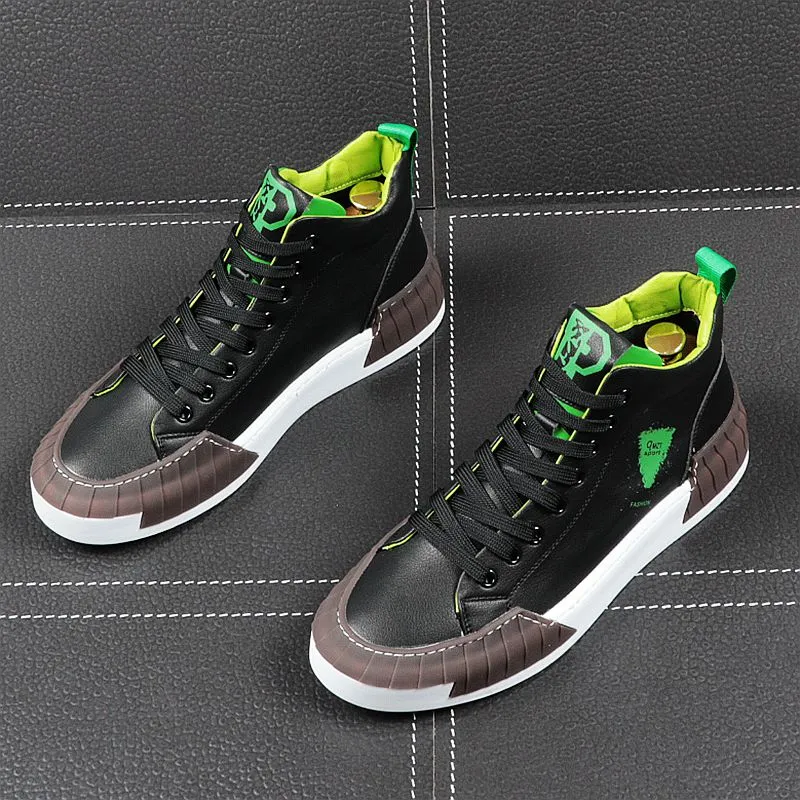 Fashion Casual High Top Leisure Men Sneakers